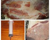 Foto del paso 1 de la receta: Tapa de asado a la bolsa inyectada con leche