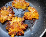 A picture of step 2 of Grilled pineapple and mango salsa.
