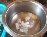 A picture of step 1 of Tiranga Pudding.