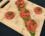 A picture of step 3 of Khichdi Tikki.