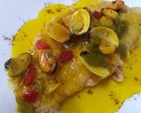 Foto del paso 7 de la receta: Lenguado en salsa de Marisco