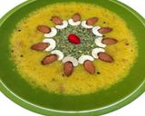 A picture of step 3 of EASY COCONUT BURFI (TOPARAPAK) IN MICROWAVE.