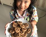 Foto langkah ke 7 dari resep Chococips cookies 😃.