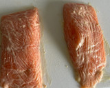 Foto del paso 1 de la receta: Salmón a la mostaza con sésamo en airfryer
