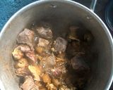 A picture of step 1 of Signature Egusi soup.