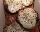 Portobello gomba paradicsomos pesto-val recept fázis 4 fotója
