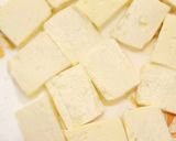 A picture of step 1 of Creamy paneer capsicum subji.