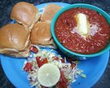 A picture of step 11 of Pav bhaji.