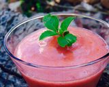 A picture of step 1 of Watermelon and strawberry juice..!!❤️.