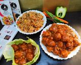 A picture of step 6 of Manchurian.