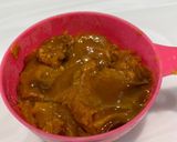 A picture of step 3 of Farali ladoo.