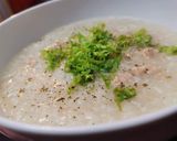 Gambar langkah 7 resipi Bubur Ayam.