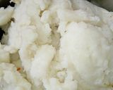 A picture of step 3 of Yam balls.