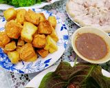 Hình bước làm 2 của món Bún đậu mắm tôm