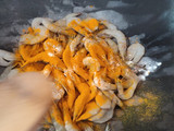 Udang kunyit baput