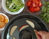A picture of step 9 of Fruit Jello Cake.