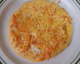 A picture of step 4 of Carrot and Egg Omelet.