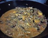 Foto langkah ke 7 dari resep Lodeh tahu jantung pisang.