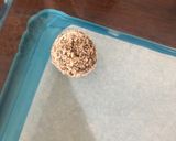 A picture of step 3 of Date, Cocoa and Coconut Bliss Balls.