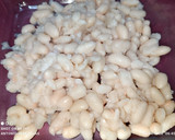 Foto del paso 3 de la receta: Empedrado de judías con bacalao en crema de naranja