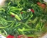 Foto langkah ke 4 dari resep Tumis kangkung terasi.