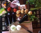 A picture of step 1 of Moussaka.