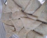 A picture of step 5 of Frozen Samosas.