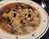 Foto del paso 7 de la receta Sopa de Calabacín, Cebolla y Pollo