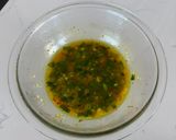 A picture of step 6 of Steamed Chicken with Ginger Scallion Oil.