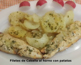 Foto del paso 11 de la receta: Filetes de Caballa al horno con patatas