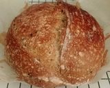 Foto langkah ke 18 dari resep Moringa Black n White Sesame Seeds Sourdough Bread.