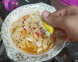 A picture of step 2 of Fruty chaat.