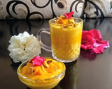 A picture of step 6 of Mango Phirni.