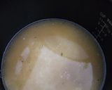Foto langkah ke 8 dari resep Nasi Tim Rice Cooker dengan Kuah Kaldu Ayam.