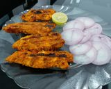 A picture of step 4 of Grilled Tandoori Chicken.