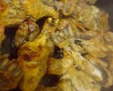 A picture of step 4 of Chicken steam tikka.