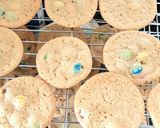 A picture of step 4 of M&M Cookies.