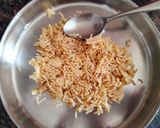 A picture of step 2 of Stuffed paratha with leftover rice.