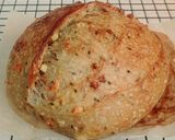 Foto langkah ke 24 dari resep Moringa Wijen Jinten Hitam Chili Flakes Cheese Sourdough Bread (Open Bake Method).