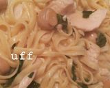 Foto del paso 6 de la receta: Fettuccinne con salsa blanca