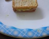 A picture of step 3 of Tuc Sandwich.