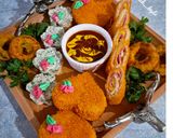 عکس مرحله 3 از دستور کاناپ سوخاری (قلبی شکل)