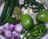 Foto langkah ke 1 dari resep SAMJO > SAMBEL HEJO.