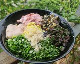Hình bước làm 1 của món Chả ốc lá lốt 🐚🥬