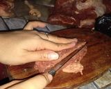 Foto langkah ke 1 dari resep Dendeng kering Kere Sapi.