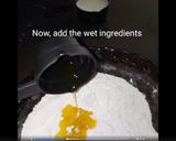 A picture of step 1 of Yogurt Mahambris #MyCreativeSoftMandazi.