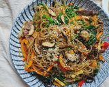 Hình bước làm 7 của món MIẾN TRỘN HÀN QUỐC | JAPCHAE | 잡채