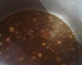 A picture of step 15 of White choley in punjabi style.