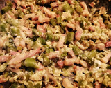 Foto del paso 5 de la receta: Revuelto de ajetes y espárragos con bacon
