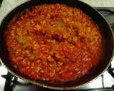 Foto del paso 5 de la receta: Calabacines rellenos de pollo, estilo lasaña {bajo en carbohidratos}